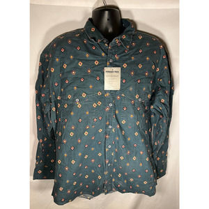 Vintage w/ Tags Silver Spur Western Wear Men’s Aztec Shirt Size Large 80s